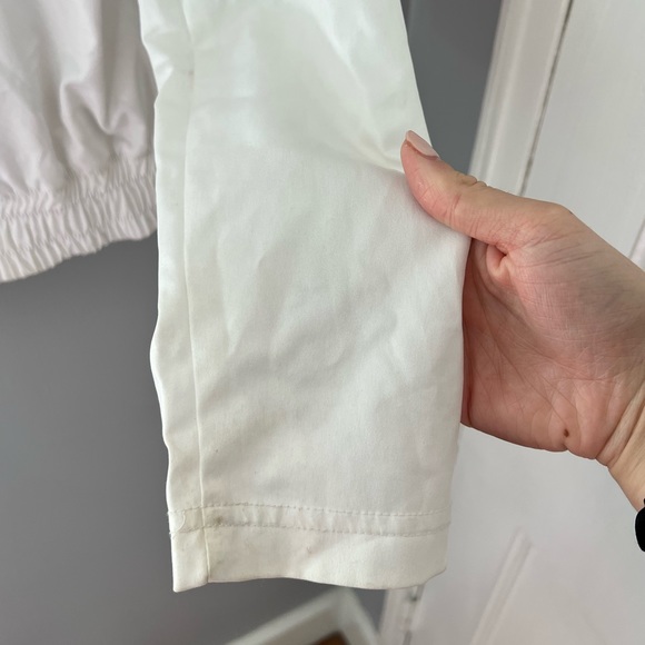 Nike Windbreaker Jacket White Blue Yellow Large - Picture 4 of 13